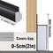 BKSAI Under Door Draft Stopper Window Excluder Seal Insulation for 2" Bottom of Door Sliding Glass Front Door Patio Draft Blocker