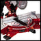 Einhell Power X-Change 18V Mitre Saw - 3000 RPM Circular Saw With Work Table, LED, Dust Collection, 45° Mitre, -47° Bevel - TE-MS 18/210 Li Solo (Battery Not Included)
