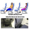 Travel Foot Rest Footrest Leg Pillow Airplane Flight Foam Cushion Sling Hammock, Portable Leg Pillow Cushion
