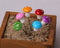 Sungpunet 60 Pcs Miniature Fairy Garden Colorful Mushroom