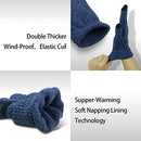 Kids Touchscreen Gloves 2 Pair,Knit Texting Gloves Winters Gloves for Boys&Girls