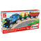 Hape Battery Powered Engine Set | Colorful Wooden Train Set, Battery Operated Locomotive with Working Lamp