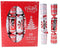 Toyland® Pack of 10 - Red & White Snowflake Nordic Christmas Crackers - Christmas Dinner Table Decorations