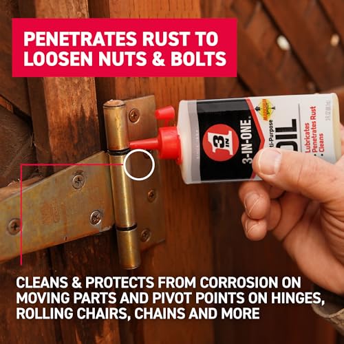 3-In-One Multi Purpose Drip Lubricant Oil 88 ml