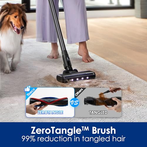 Tineco Pure ONE Station Pet Cordless Stick Vacuum Cleaner with 3L Auto Dust Clean Station, Complete Self-Cleaning Up to 60 Mins Runtime Powerful Suction and Lightweight