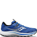 Saucony Men's Omni 21 Running Shoe, Superblue/Black, 7.5 US