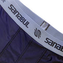 Sanabul Mens Compression Base Layer Workout Jiu Jitsu Spats Tights - Blue - Medium