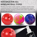 TonGass (2+1 Pack Bowling Ball Cleaner Spray Kit with Bowling Towel Portable Bowling Cleaner Set Bowling Accessories Oil Scuff Mark Cleaner Restores Tack and Prolongs Lifespan of Ball