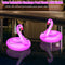 Tepoal Inflatable Flamingo Pool Floats with Lights, Solar Powered Flamingo Swimming Pool Tubes, 42 Inches Summer Lake Beach Floaties Swimming Pool Rings for Adults Water Entertainment 1PCS, (HLN001)