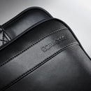 Samsonite Leather Slim Briefcase, Black, 16 Inch, 48073-1041