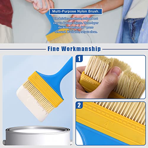 Glarks 14Pcs Wallpaper Tools, Wallpaper Smoothing Tool Kit with Squeegee, Seam Roller, Wallpaper Brush, Craft Knife, Tape Measure for Wallpaper Hanging, Contact Paper, Vinyl Application