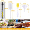 ZNZNANG Stainless Steel Oil Sprayer, Vinegar Sprayer, Oil Spray Bottle, Cooking Sprayer Set With Oil Brush, Cleaning Brush, Funnel, Multifunctional Oil Sprayer For Cooking, Grilling (Stainless steel)