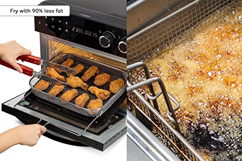 Kogan 23L Digital Air Fryer Oven (Black) - KA23LDGFRYA