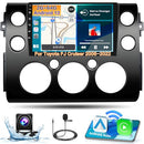 Roinvou 2+64G Android CarPlay Stereo for 2006-2022 Toyota FJ Cruiser, Built-in Wireless CarPlay with Android Auto, 9'' Touchscreen in-Dash GPS Navigation Support Mirror Link BT FM RDS AHD