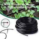 Bonviee 50 FT Blank Distribution Tubing Irrigation Drip Hose, 1/4 Inch Drip Line for Garden Watering System