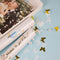 White Butterfly Confetti Poppers 4 Pack | White and Gold Confetti Cannon Party Poppers Confetti Shooters for Wedding Parties Events Birthday Celebrations | Bulk Large Paper Gun Launcher Tube Stick