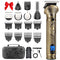 REHOYO Beard Trimmer for Men, Electric Razor Shavers for Men w/Case, Cordless Hair Clipper T-Blade Trimmer, Mens Grooming Kit for Nose Ear Body Face Mustache -180 Mins Shaving, Father Gifts for Him