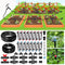 240FT Drip Irrigation System Kit New Quick-Connect, Automatic Garden Watering Misting System for Greenhouse, Yard, Lawn, Plant with 1/2 inch Hose 1/4 inch Distribution Tubing and Accessories