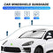 KUST Windshield Sun Shade for Porsche Macan SUV 2014-2020 2021 Sunshade Foldable Sun Visor Protector Blocks UV Rays Keep Your Car Cooler