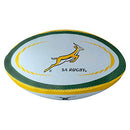 Gilbert South Africa International Replica Mini Rugby Ball, White, Mini