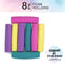 Conair Foam Hair Rollers for Big Loop Curls, Hair Rollers, Hair Curlers in Assorted Sizes, 8 Count