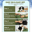 Zeaxuie Double-Layer Winter Dog Jackets, Dog Coats for Large Dogs Winter, Snowproof & Windproof Dog Sweater Coat for Medium, Large, Extra Large Dogs-L