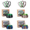 ZELARMAN Bonsai Training Wire Set of 4 - Total 128 Feet(32 Feet Each Size) 3 Size - 1.0MM,1.5MM,2.0MM - Corrosion and Rust Resistant (with Bonsai Wire Cutter)