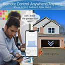 eKyro Smart Garage Door Opener - Universal WiFi Remote Controller Compatible with Alexa, Google Home, iPhone, Siri, Android, 1 2 or 3 Door Security Systems, IFTTT, Updated Model