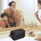 Ogetok Travel Toiletry Bag for Men, Water Resistant Shaving Bag, Portable Lightweight Toiletry Organizer Bag,Large Capacity Toiletry Storage Bags with Handle for Toiletries Cosmetics Accessories,Black