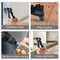 Anesty Rivet Gun Pop Riveter Set, Heavy Duty Hand Riveter Rivet Gun Kit with 200 Aluminum Blind Pop Rivets 2.4mm 3.2mm 4mm 4.8mm, Riveting Gun Tool with 4 HSS Drill Bits and Replaceable Nozzles