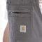 Carhartt Men's Rugged Flex Relaxed Fit Canvas Bib Overalls, Gravel, 34W x 32L US