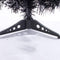 Ariv Black Christmas Tree 0.9M/2.7ft Color Xmas Tree 90 PVC Tips Metal Stand Frame Deco Family Store Hotel Home Party Holiday Decoration Ornaments