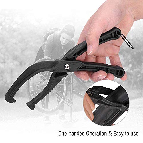 Zeerkeers Bike Tire Pliers Tyre Remover Labor-Saving Bike Tire Repair Tool Level with Non-Slip Handle, Inserting Installation Bicycle Tyre Levers