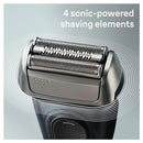 Braun Series 8, Electric Shaver with Precision Trimmer, 8563cc, Wet & Dry, Rechargeable, Cordless, Black