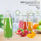 Packware Juice Plastic Bottles - Reusable Drink Containers with White Lids - Reusable & Leak-Proof Juice Bottles, Great for Storing Homemade Juices Water Smoothies & Much More - 10 Pack(300ml)