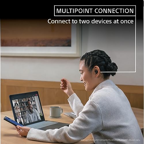 Sony WF-1000XM5 Noise Cancelling Wireless Earphones - Up to 24 hours battery life – Truly Wireless style - Optimised for Alexa and Google Assistant - with built-in mic for phone calls – Black