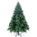 Ariv Green Pinecone Hinged Christmas Tree 6FT 1.8M Lush 1010 Tips Bushy Metal Stand Frame Hinged Branches Automatic Easy Assemble Chistmas Family Home Party Mall Store Decoration Ornaments