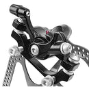 Mechanical Disc Brake MTB Bike Cycling Bicycle Caliper Black (Front 160mm)