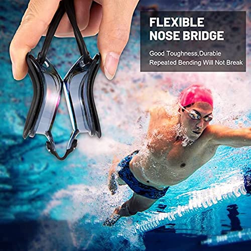 Swim Goggles, Anti Fog UV Protection No Leaking Swimming Goggles for Adult, Men, Women, Youth