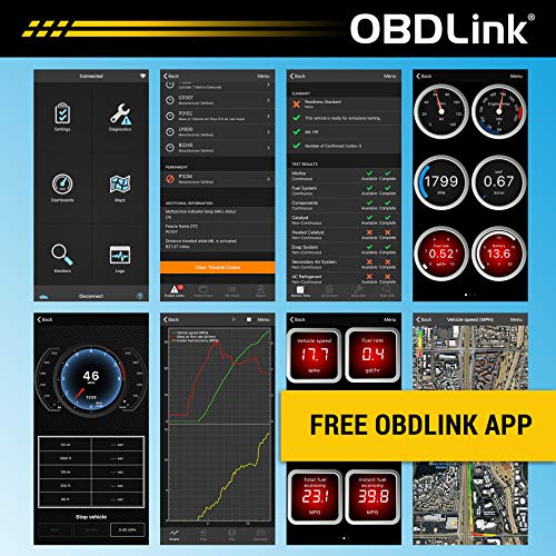 OBDLink CX Bimmercode Bluetooth 5.1 BLE OBD2 Adapter for BMW/Mini, Works with iPhone/iOS & Android, Car Coding, OBD II Diagnostic Scanner