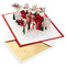 Hallmark Signature Paper Wonder Pop Up Christmas Card (Santa and His Reindeer)