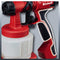 Einhell TC-SY 600 S – Electric paint gun kit with accessories (power 600 W, 1000 ml/min, tank 800 ml.