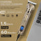 Beard Trimmer for Men, Waterproof Cordless Hair Clipper, Electric Razor Shaver, Mens Grooming Kit for Mustache Nose Body Facial Hair, Rechargeable Beard Trimmer Kit, Gifts for Men (Bronze)