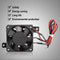PTC Car Air Heater 24V 250W Energy Saving Small Space Car Fan Heater Constant Temperature Heating Element Heaters(24V 250W)