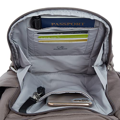 Travelon Anti Theft Classic Backpack, Nutmeg, Travelon Anti Theft Classic Backpack