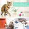 LONENESSL 33pcs Cat Toys Set Kitten Toys Catnip Fish Toy Set Interactive Feather Toy Cat Teaser Wand Fish Mice Balls Fluffy Mouse Bell Toys for Cats