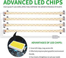 USB LED Grow Light Plant Full Spectrum Dimmable Indoor Flower Indoor Strip Lamp (30CM/168LED(4X Strip))