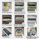 ZIME Super Sushi Maker, Sushi DIY Mold Set - Super Easy Sushi Making Kit, Sold by ZIME