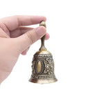 FLYTENG-Hand Bell Call Bell Brass Wedding Bells,Very Loud Handbell，Hand Bells for Kids and Adults