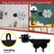 Cow Decorative Toilet Paper Holder Toilet Paper Holder Funny Bathroom Art Toilet Paper Stand Toilet Tissue Paper Storage Free-Standing Bathroom Tissue Storage Toilet Roll Holder